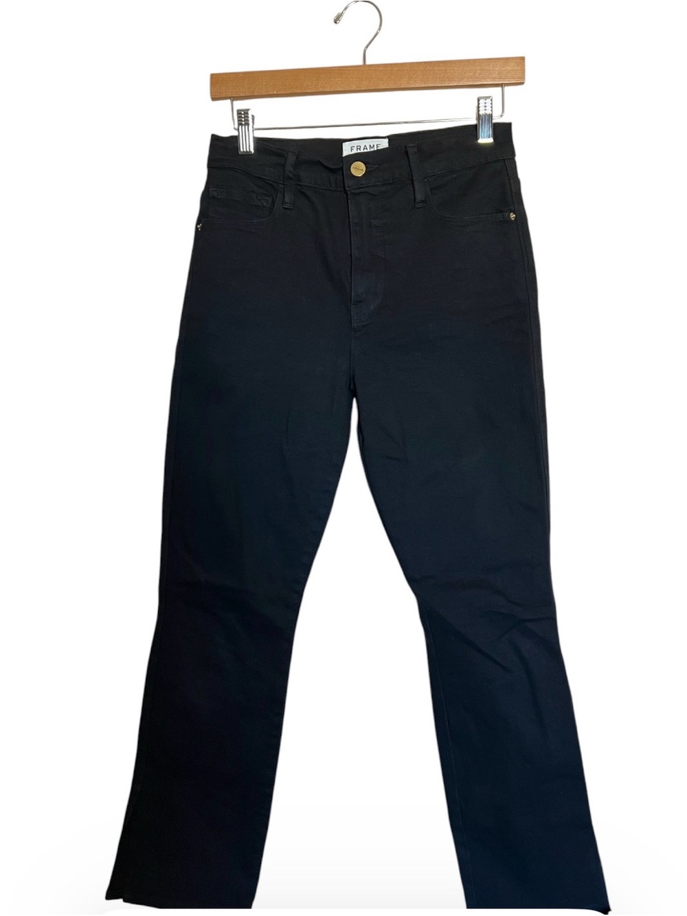 Frame Denim Black crop Jeans size 26